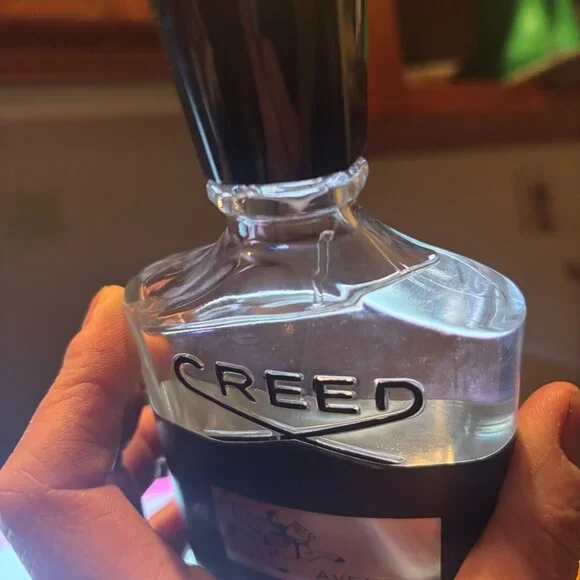 Authentic 100ml Creed Aventus Bottle + Box/Cap – Atomizer Not Working (As-Is) - Picture 2 of 3
